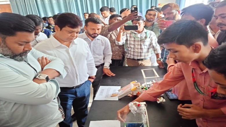 গাজীপুরে বিজ্ঞান ও উদ্ভাবন মেলা: ক্ষুদে 